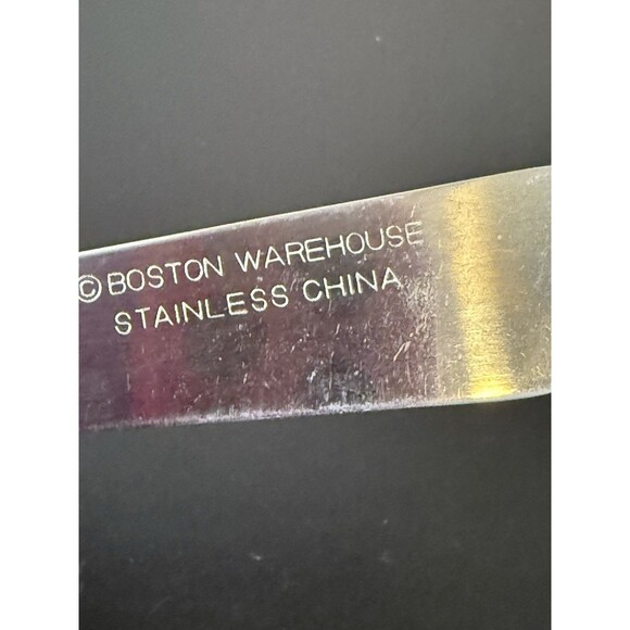 Vintage Boston Warehouse Butter Serving Knife Spreader - Picture 4 of 6